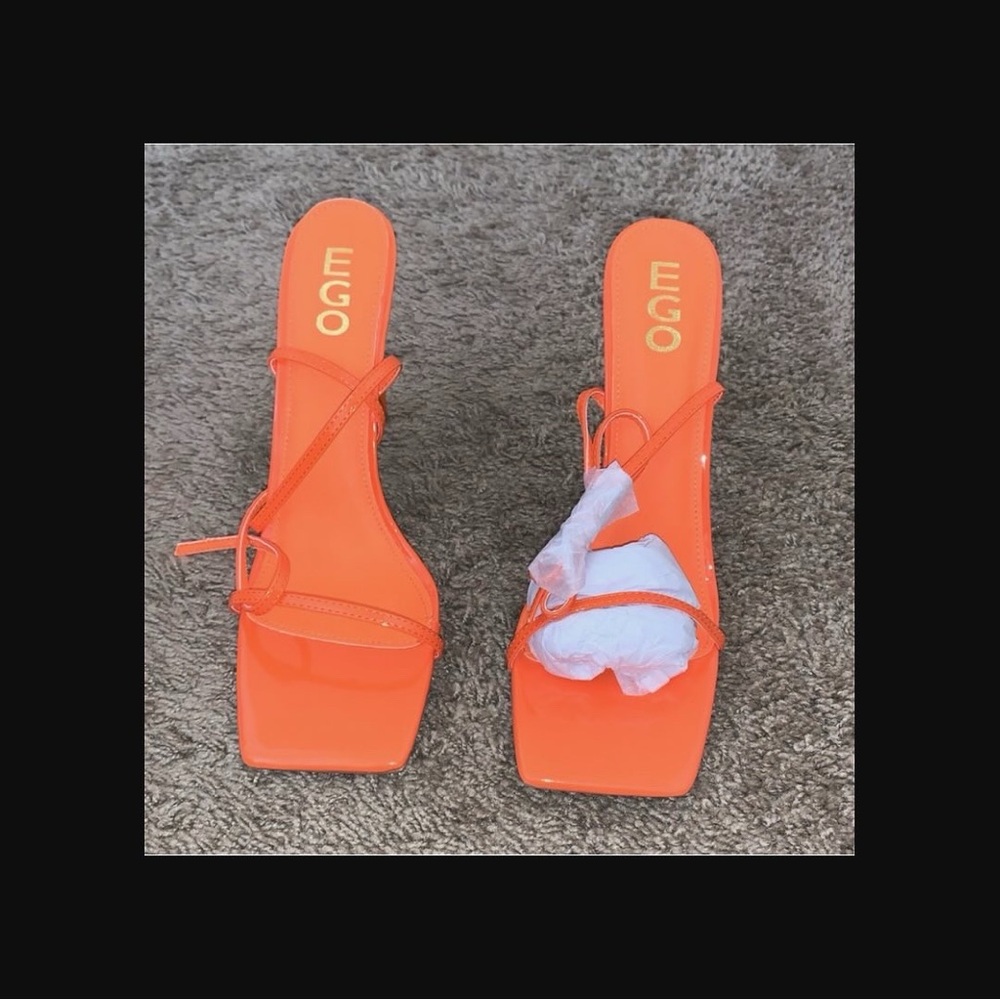 Orange Cutie Heels